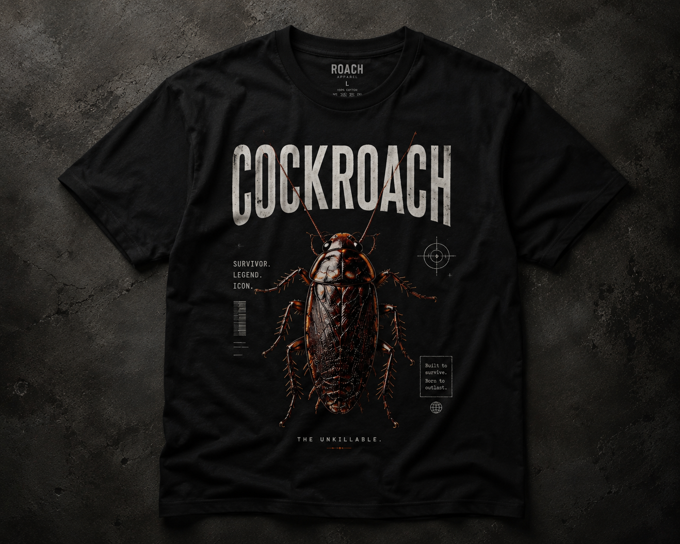 Cockroach Survivor Tee